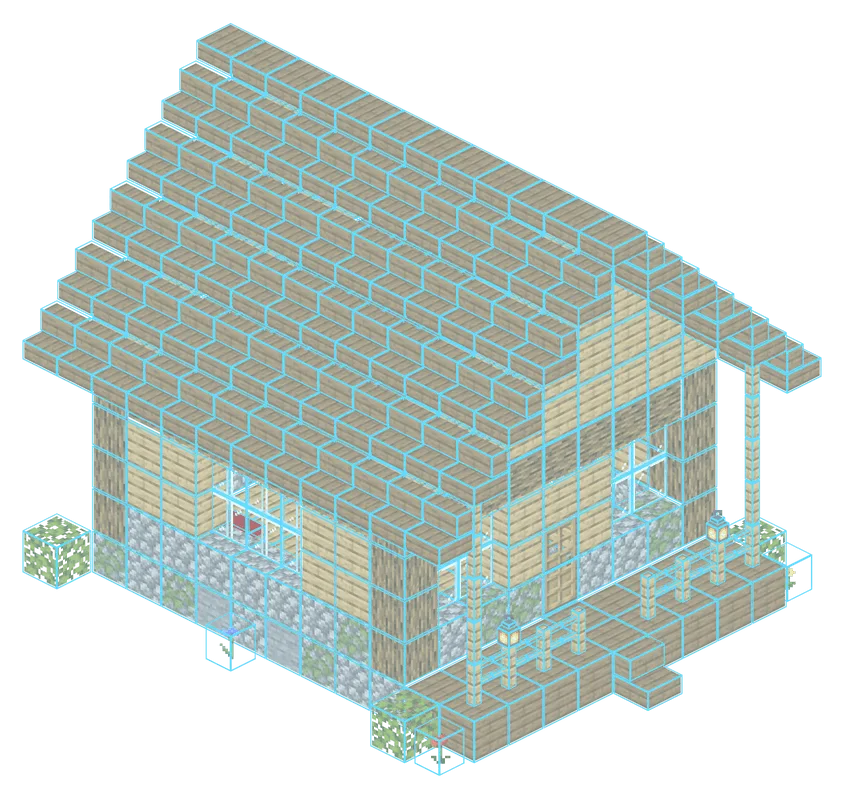 Starter House blueprint by VoxenMC2