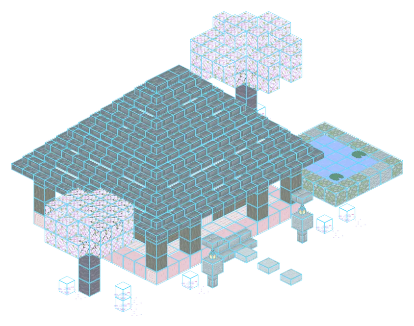 Cherry Blossom House blueprint by VoxenMC2